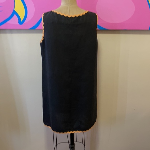 Moschino Cheap Chick Rick Rack Heart Linen Dress - Picture 8 of 14